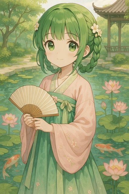 猎奇动漫-古风少女